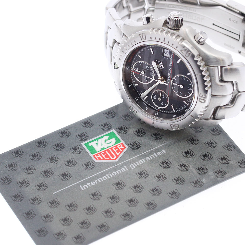 TAG HEUER Link CT2114.BA0550 Ayrton Senna limited model Automatic Men's_930480