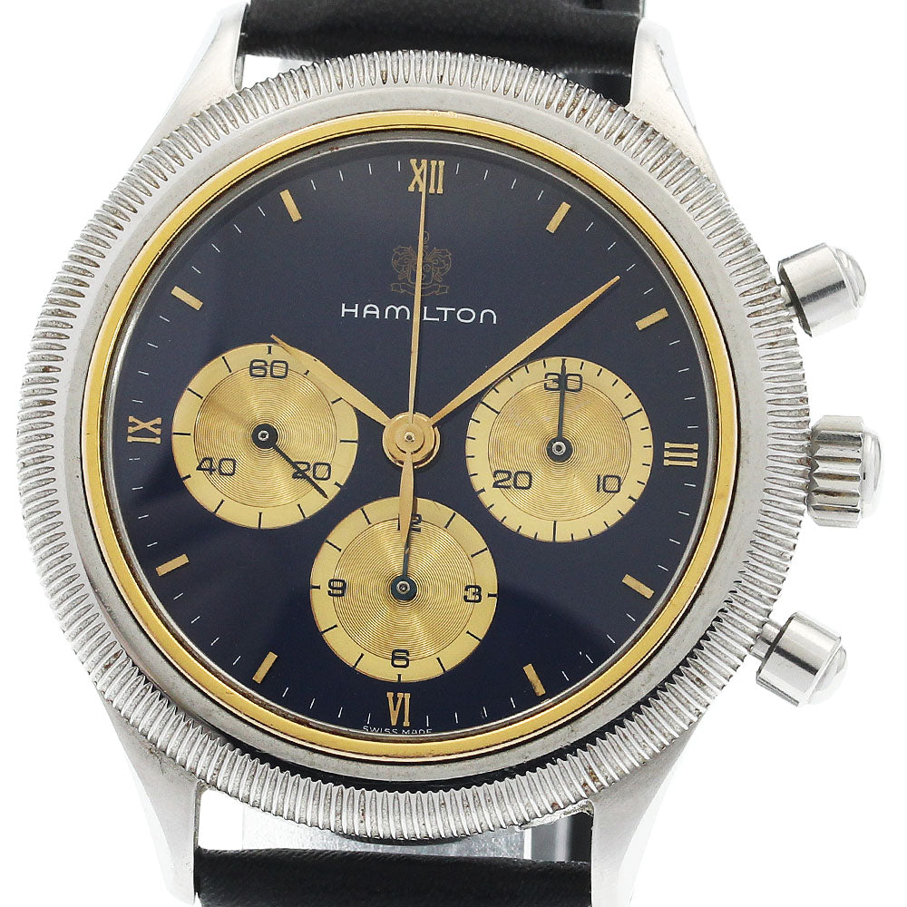 HAMILTON 1915 Lemania 1873 Chronograph Cal.1873 Hand Winding Men's Watch_930483