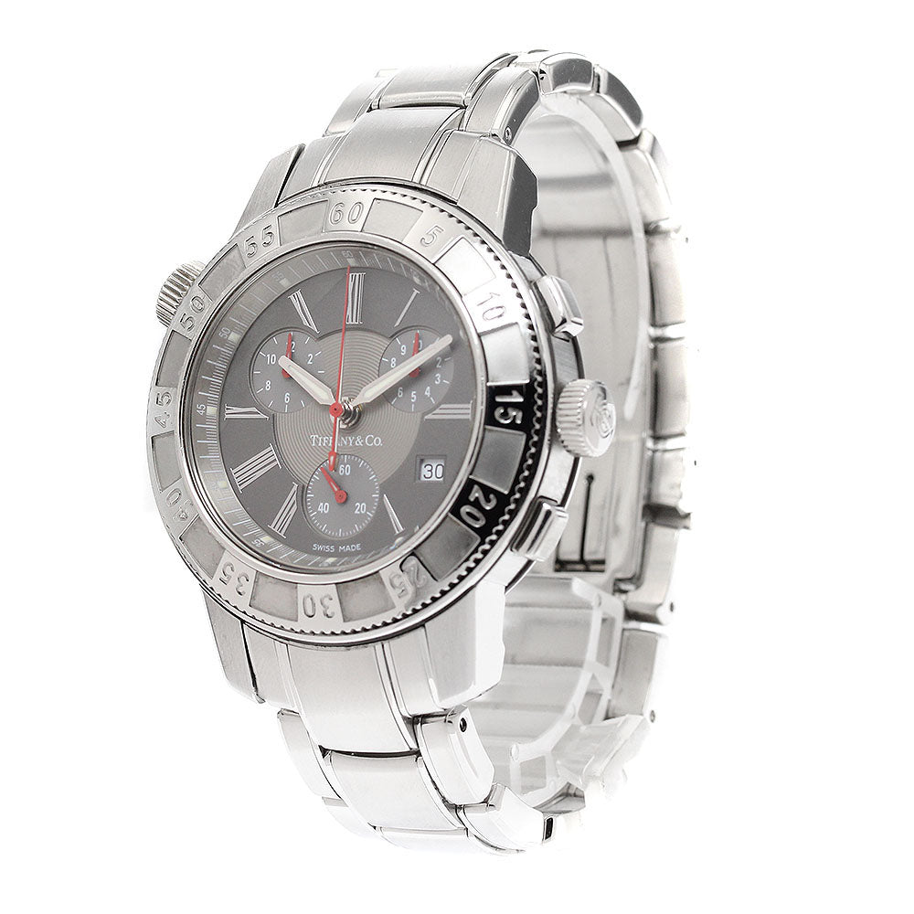TIFFANY&Co. Mark T-57 Chronograph Date Gray Dial Quartz Men's Watch_930484