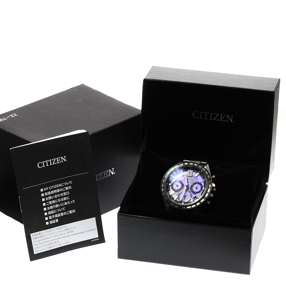 CITIZEN Atessa CC4075-50L/F950-0029S0K Solar Powered Radio Men's Watch_930485
