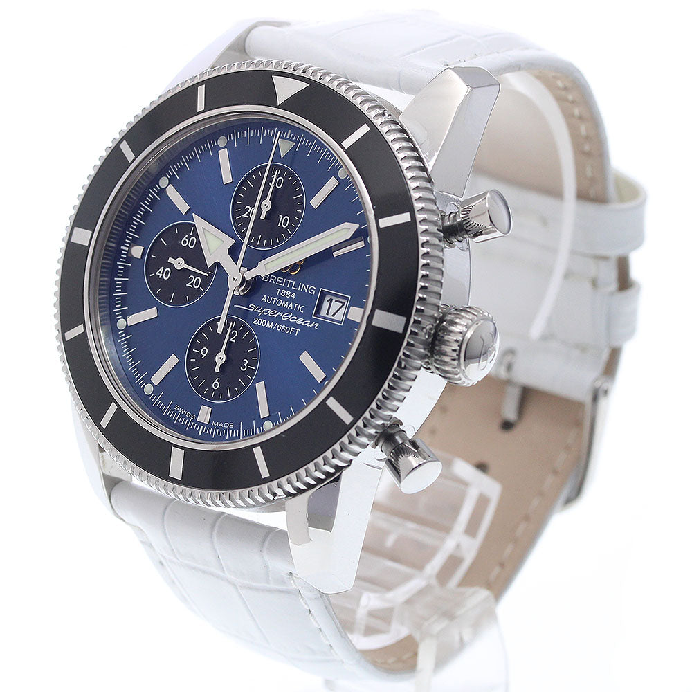 BREITLING Superocean Heritage A13320 Chronograph blue-black Dial Automatic Men's Watch_930518