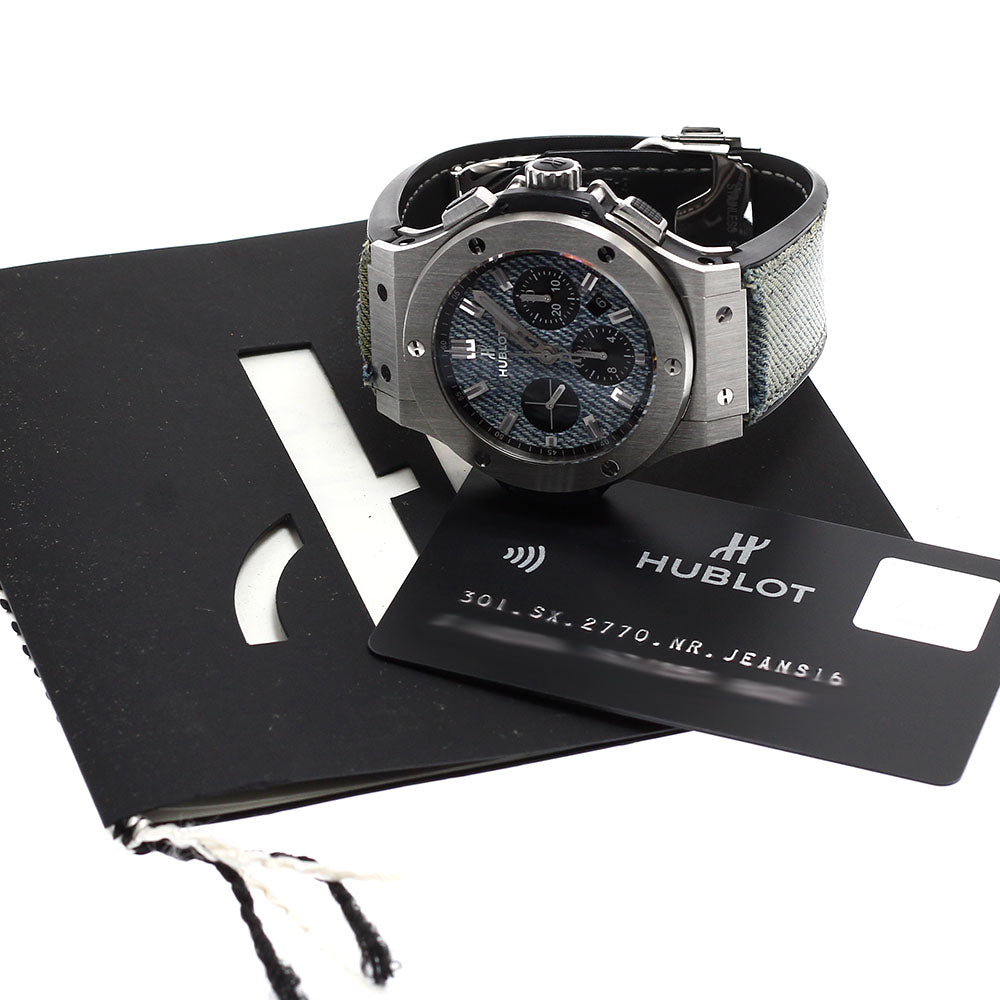 HUBLOT Bang jeans 301.SX.2770.NR.JEANS16 Automatic Men's Watch_930545