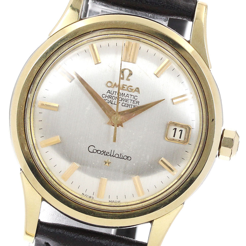 OMEGA Constellation 2943 1 SC Date Cal.504 Silver Dial Automatic Men's_930571