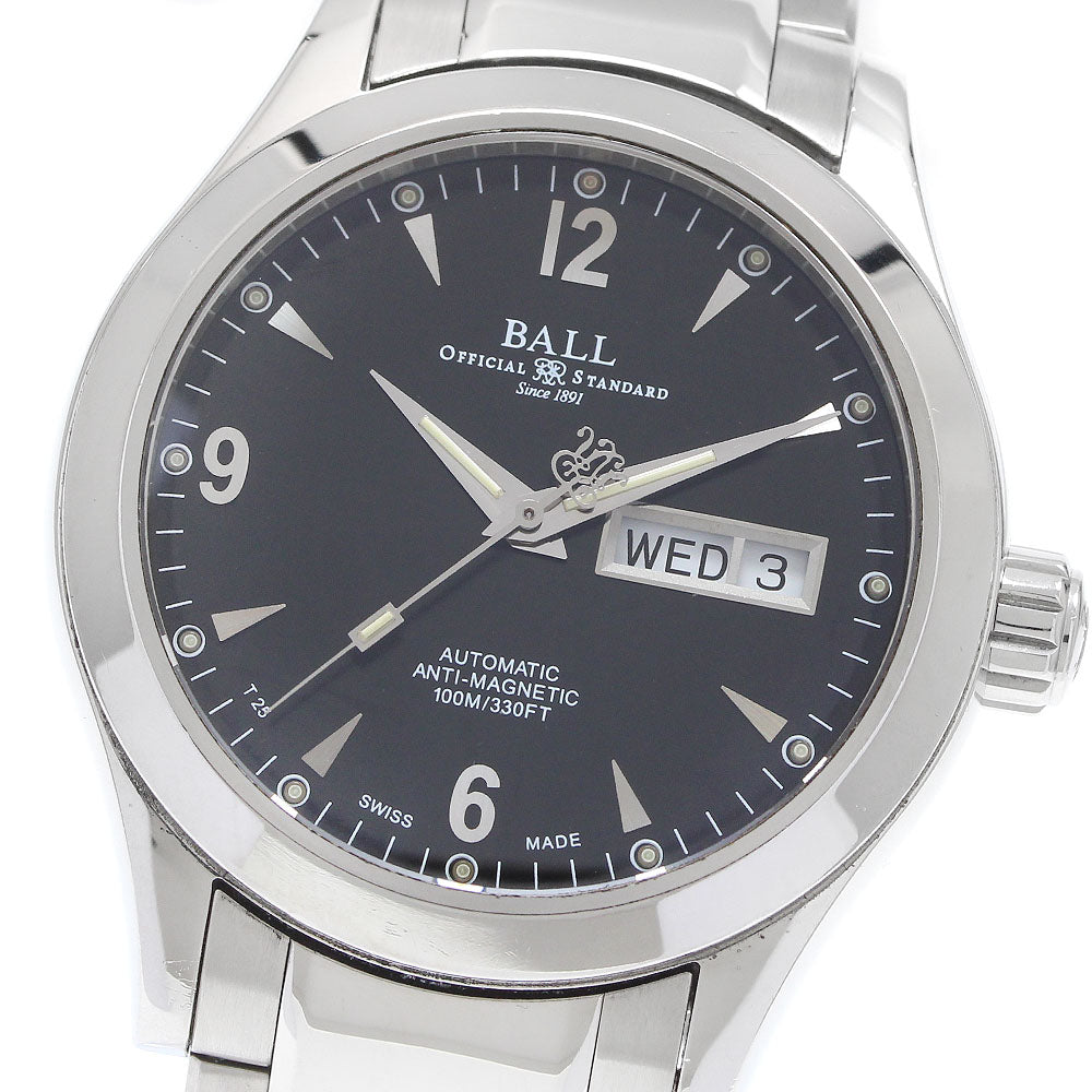 BALL WATCH Engineer II Ohio NM1020C-S5J-BK Day date Automatic Men's Watch_930603