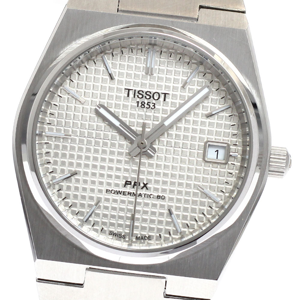 TISSOT PRX Powermatic 80 T137207 Date Silver Dial Automatic Men's Watch_930625