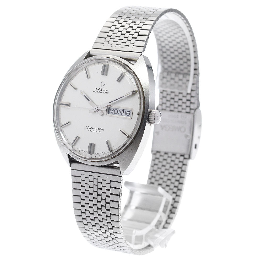 OMEGA Seamaster Cosmic Day date Silver Dial Automatic Men's Watch_930638