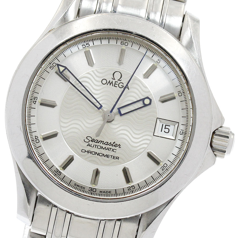 OMEGA Seamaster120m 2501.31 Date Silver Dial Automatic Men's Watch_930643
