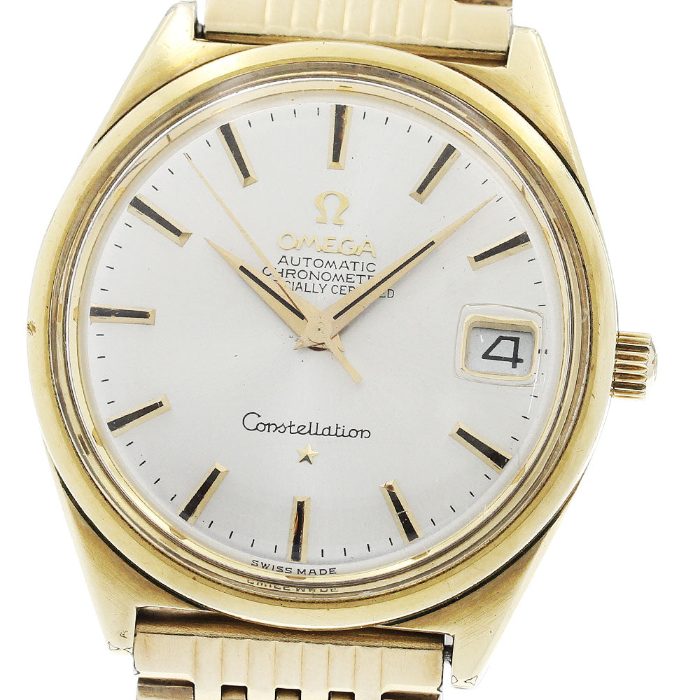 OMEGA Constellation 168.015 Date Silver Dial Automatic Men's Watch_930655