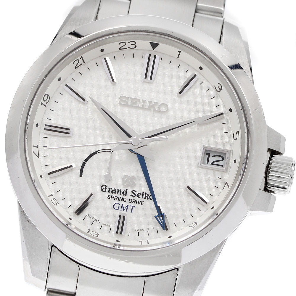 SEIKO Grand Seiko SBGE009/9R66-0AE0 GMT power reserve Spring drive Men's_930687
