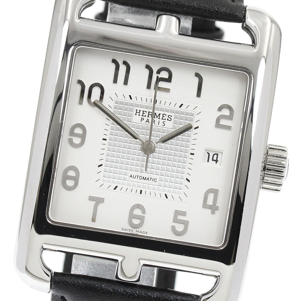 HERMES Cape Cod CD5.810 Date back skeleton white Dial Automatic Men's_930703