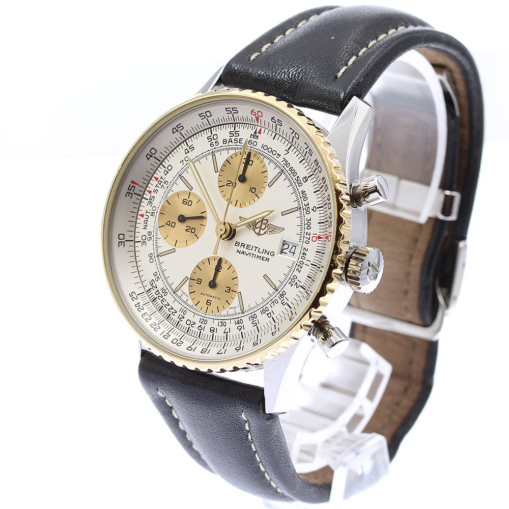 BREITLING Navitimer B13019 Chronograph Silver / Gold Dial Automatic Men's_930706