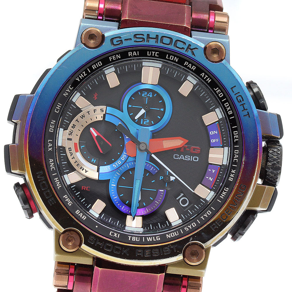 CASIO G-SHOCK MT-G MTG-B1000VL-4AJR Solar Powered Radio Men's Watch_930730