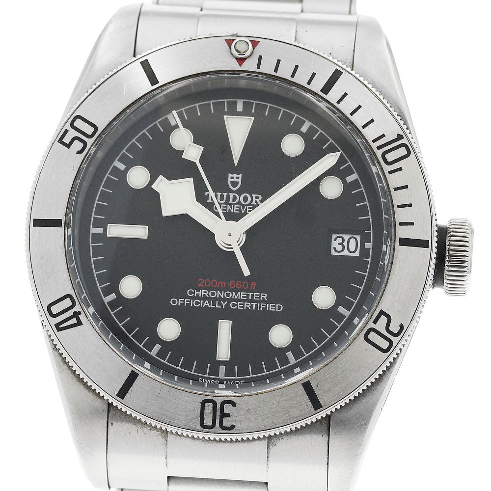 TUDOR Black bay steel 79730 Date black Dial Automatic Men's Watch_930737
