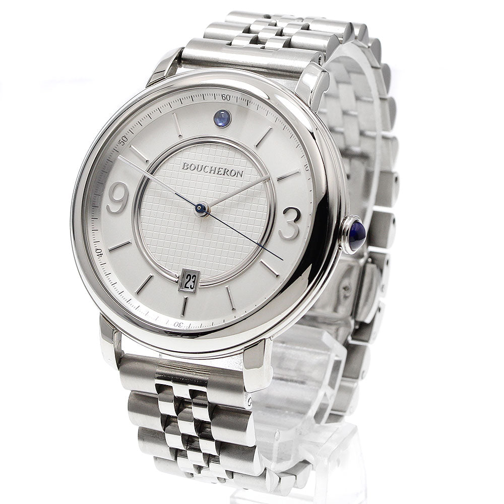 Boucheron Epure WA021201 Date Silver Dial Automatic Men's Watch_930738