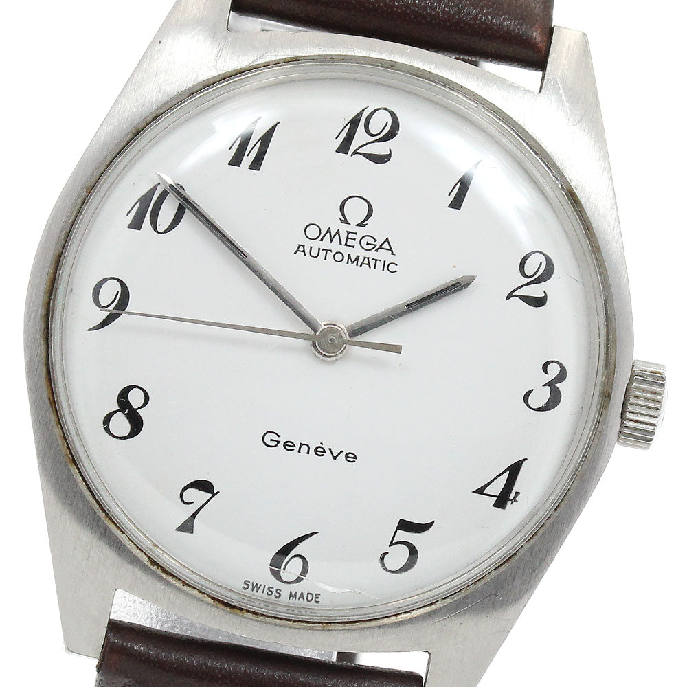 OMEGA Geneve 165.041 Cal.552 Vintage white Dial Automatic Men's Watch_930765