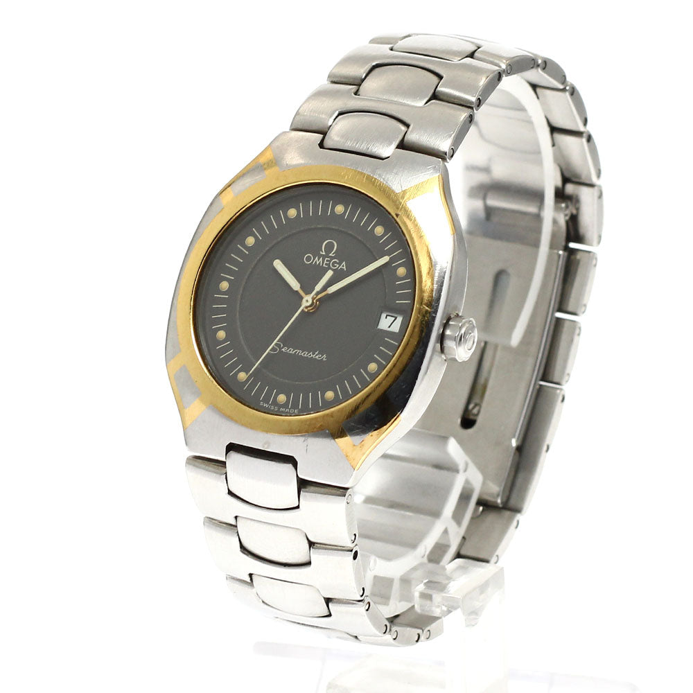 OMEGA Seamaster Polaris Date gray Dial Quartz Men's Watch_930766