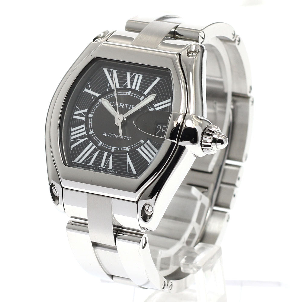 CARTIER Roadster LM W62041V3 Date black Dial Automatic Men's Watch_930791