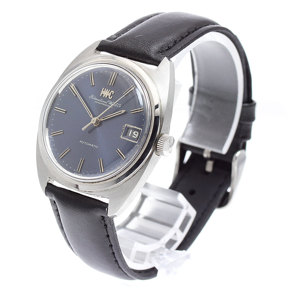 IWC SCHAFFHAUSEN Date Cal.8541B Navy Dial Automatic Men's Watch_930795