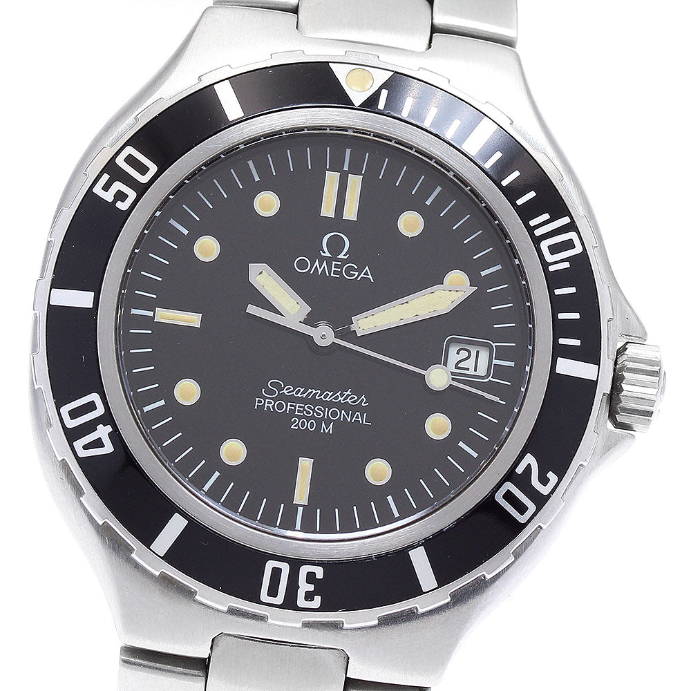 OMEGA Seamaster Professional 200M 2850.50 Date black Dial Quartz Men's_930811