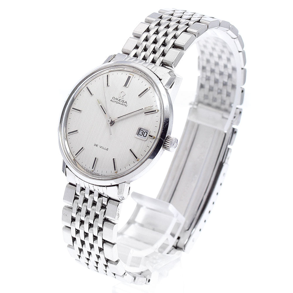 OMEGA De Ville 166.033 Vintage date Silver Dial Automatic Men's Watch_930812