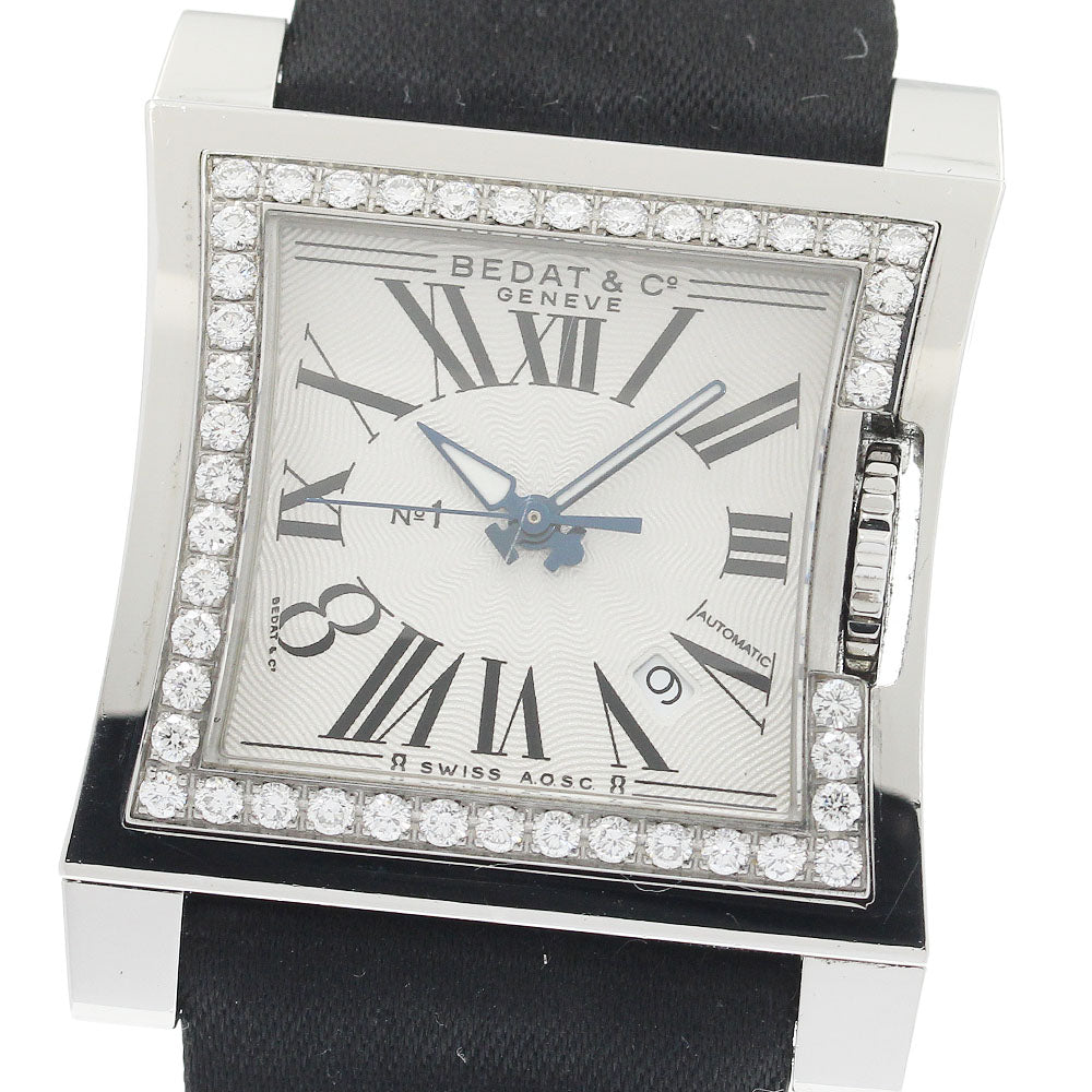 BEDAT&Co No.1 114 date diamond bezel Silver Dial Automatic Boy's Watch_930820