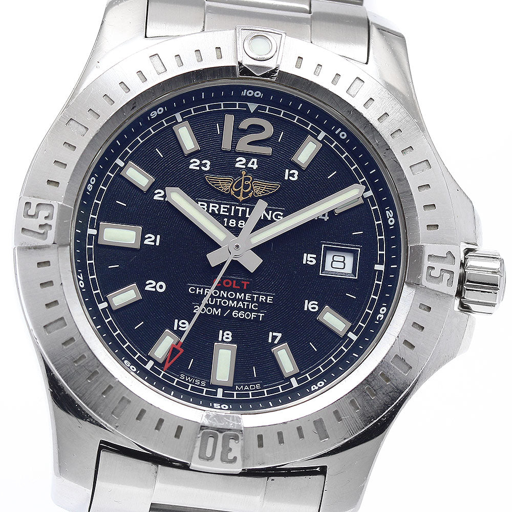 BREITLING Colt A17388 Date black Dial Automatic Men's Watch_930848