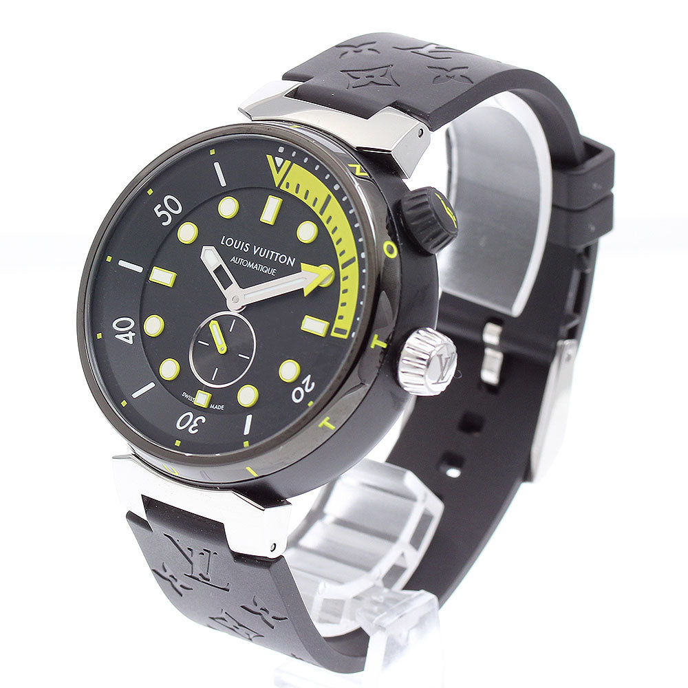 LOUIS VUITTON Tambour Street Diver QA122 Small seconds Automatic Men's_930855