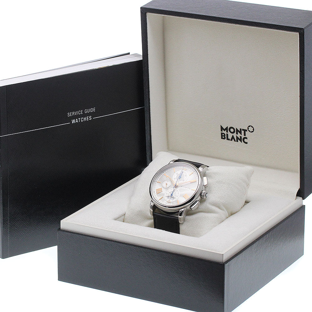 MONTBLANC 4810 114855 Chronograph Silver Dial Automatic Men's Watch_930856