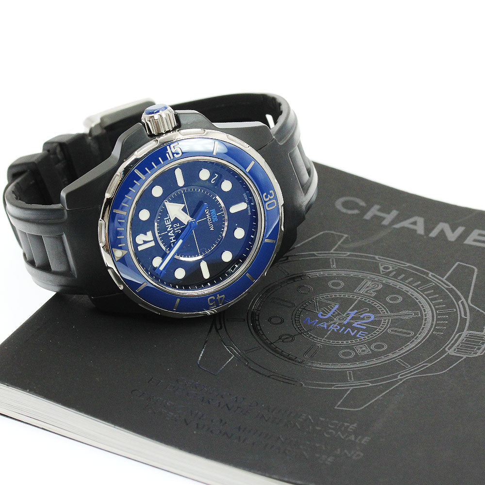 CHANEL J12 Marine 38 H2561 Date black Dial Automatic Men's Watch_930860