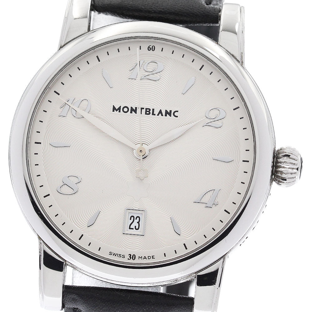 MONTBLANC Meisterstück Stardate 7189 Silver Dial Quartz Men's Watch_930867