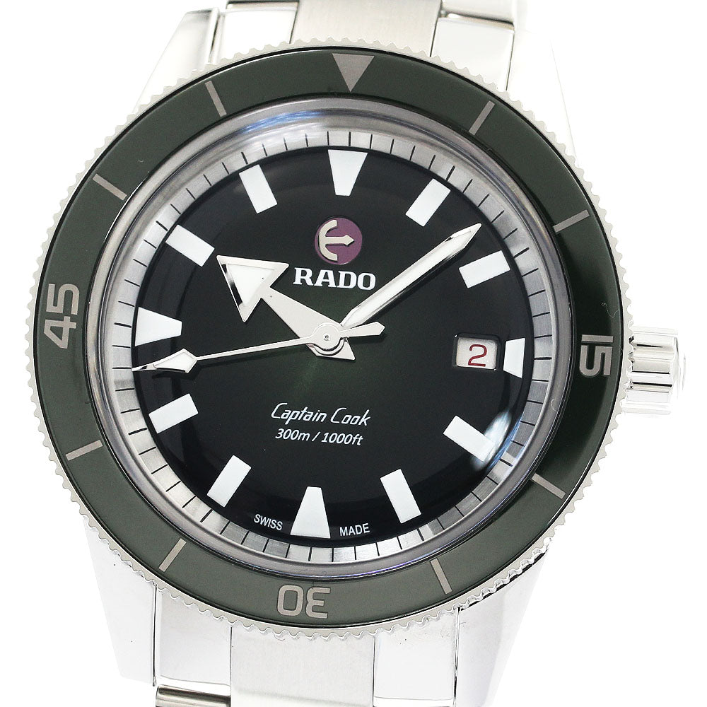 RADO Captain Cook Automatic R32105313 green Dial Automatic Men's Watch_930870