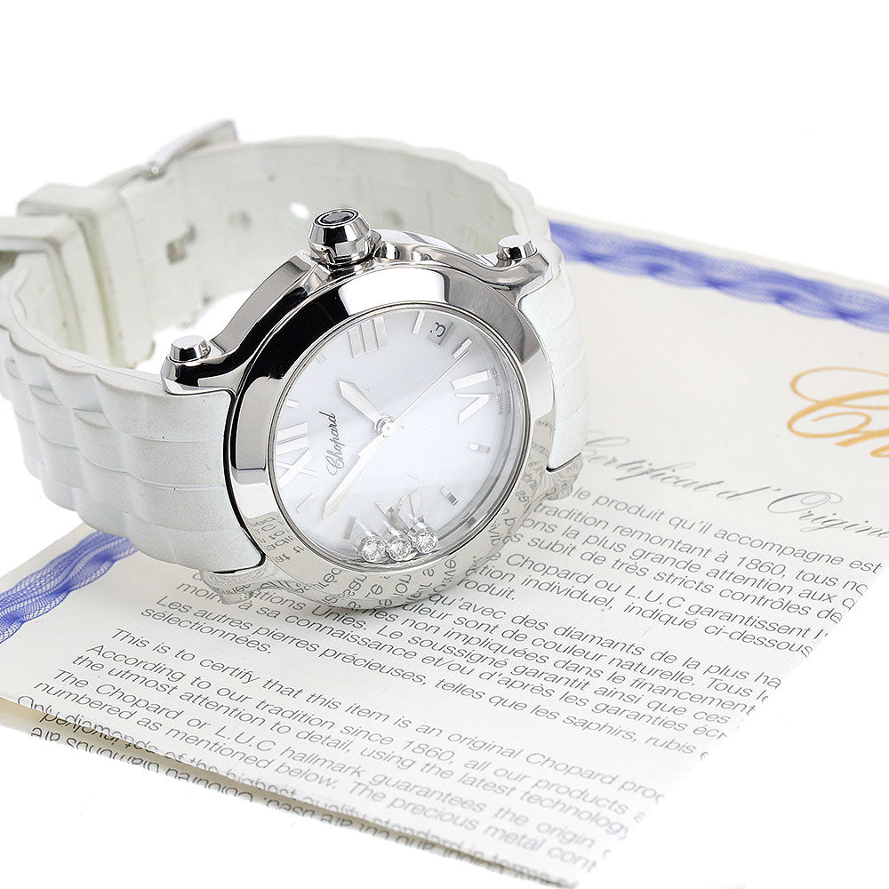 Chopard Happy sports mark 2 278475-3016 3P diamond Quartz Ladies Watch_930882