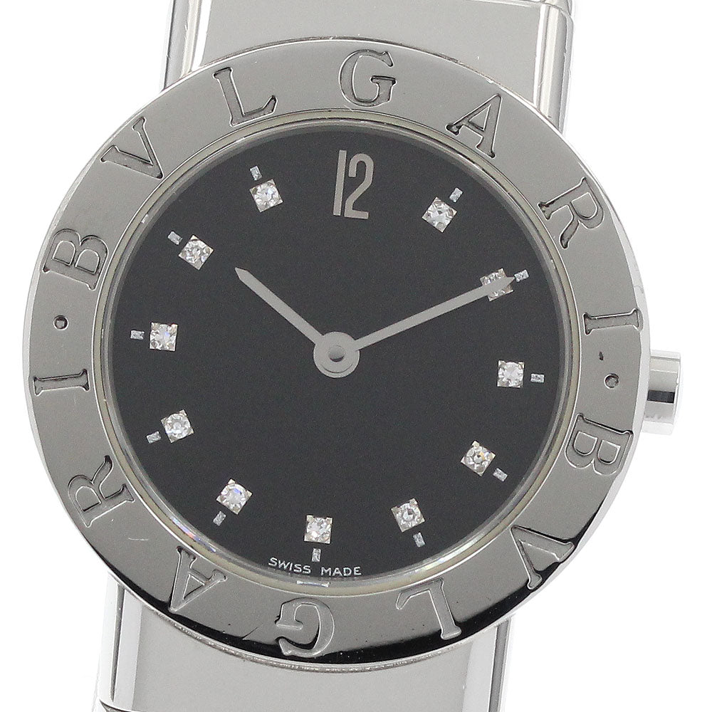 BVLGARI BVLGARIBVLGARI 11P BB262TS Tubogas black Dial Quartz Ladies Watch_930885
