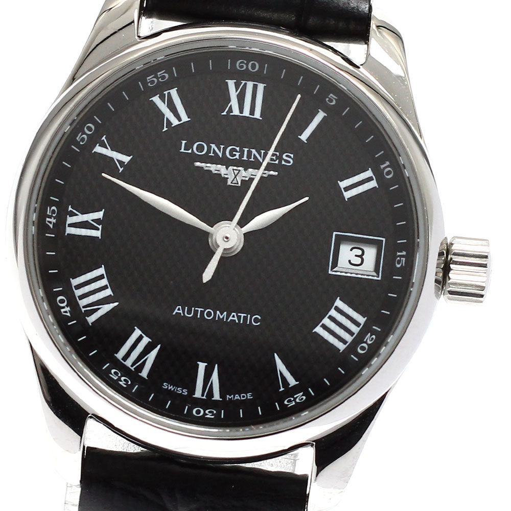 LONGINES Master collection L2.128.4 Date black Dial Automatic Ladies Watch_930887