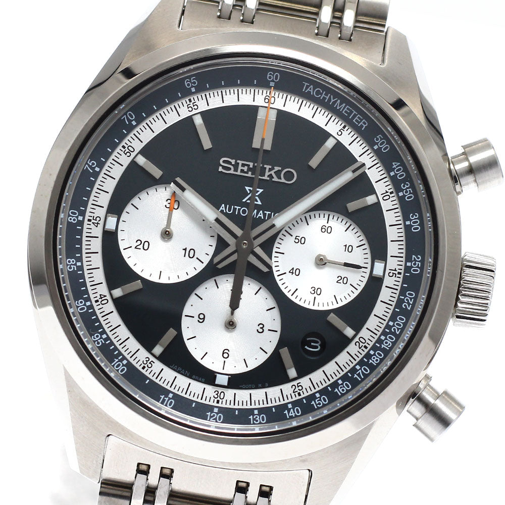 SEIKO Prospex Speed Timer SBEC023/8R48-00T0 Seiko Brand 100th Anniversary Limited Edition Gray / Silver Dial Automatic Men's Watch_930888
