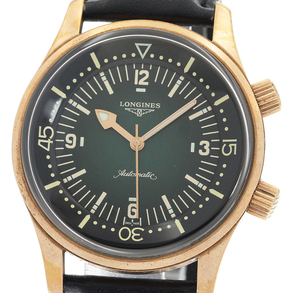 LONGINES Legend diver L3.774.1 Green Dial Automatic Men's Watch_930973