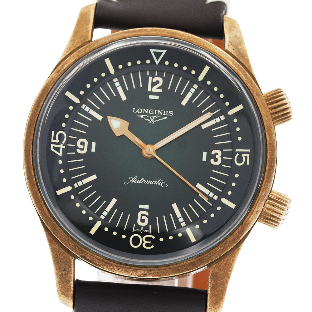 LONGINES Legend diver L3.774.1 green Dial Automatic Men's Watch_930974