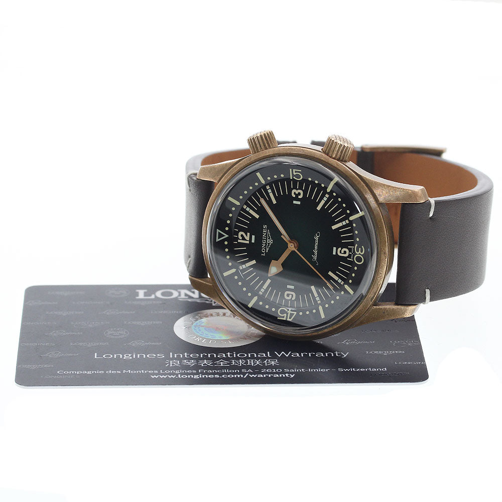 LONGINES Legend diver L3.774.1 green Dial Automatic Men's Watch_930974