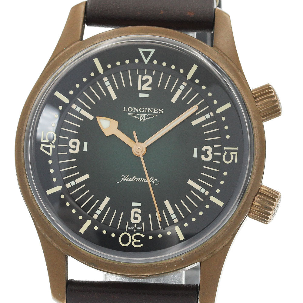 LONGINES Legend diver L3.774.1 green Dial Automatic Men's Watch_930988