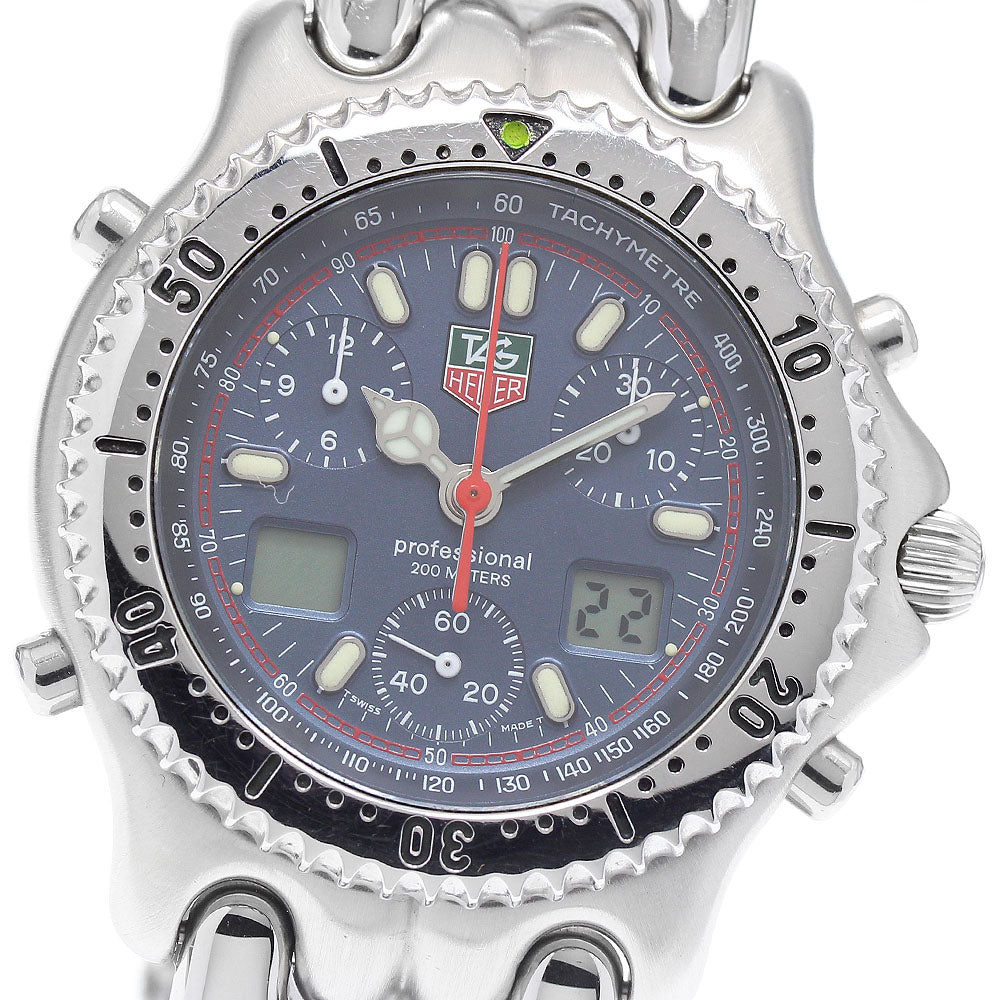 TAG HEUER Cell Series Professional 200 CG1113-0 Date Navy Dial Quartz Men's Watch_931032