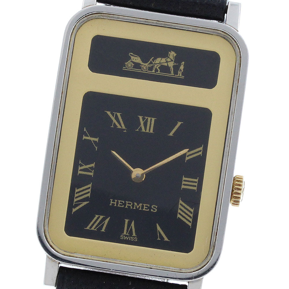 HERMES Caliche black Dial Quartz Ladies Watch_931040