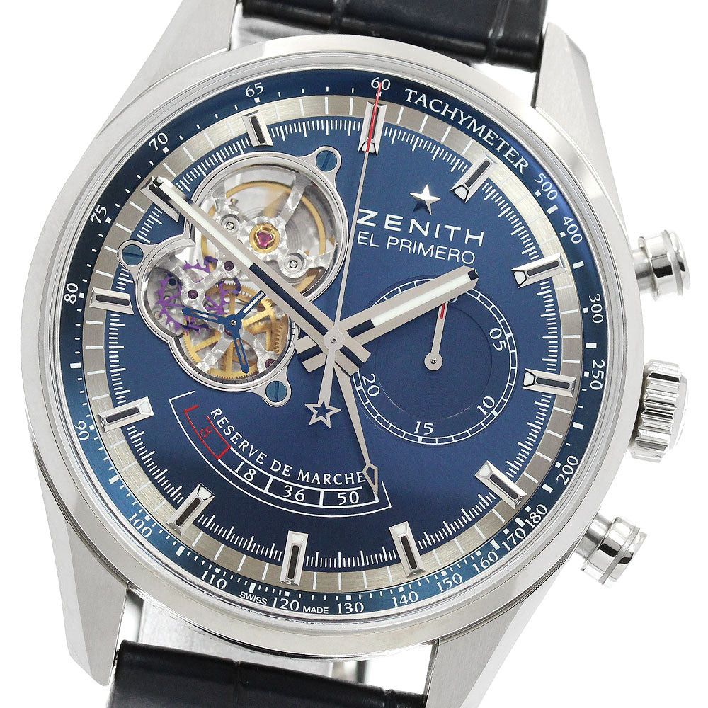 ZENITH Chronomaster Open 03.2085.4021 Tribute Charles Vermot - Limited Edition of 1975 bottles worldwide Navy Dial Automatic Men's Watch_931517