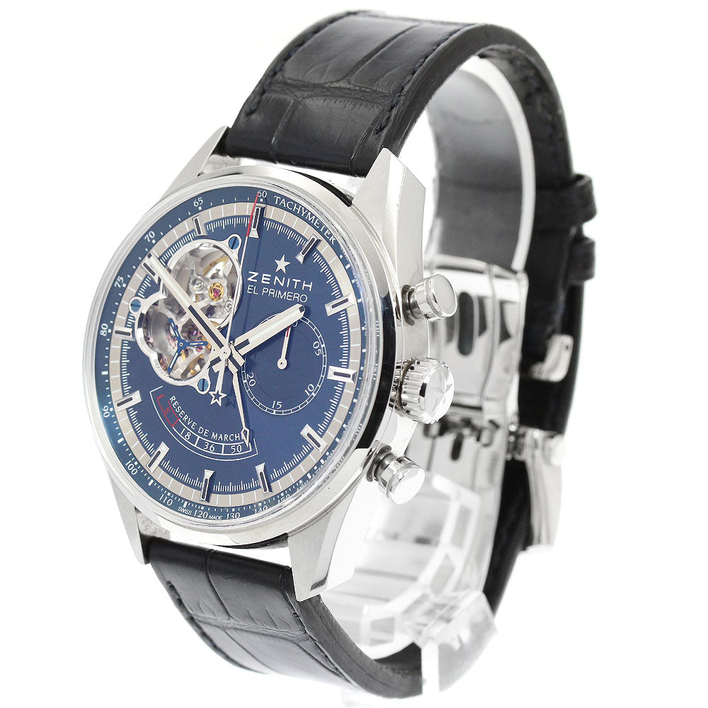 ZENITH Chronomaster Open 03.2085.4021 Tribute Charles Vermot - Limited Edition of 1975 bottles worldwide Navy Dial Automatic Men's Watch_931517
