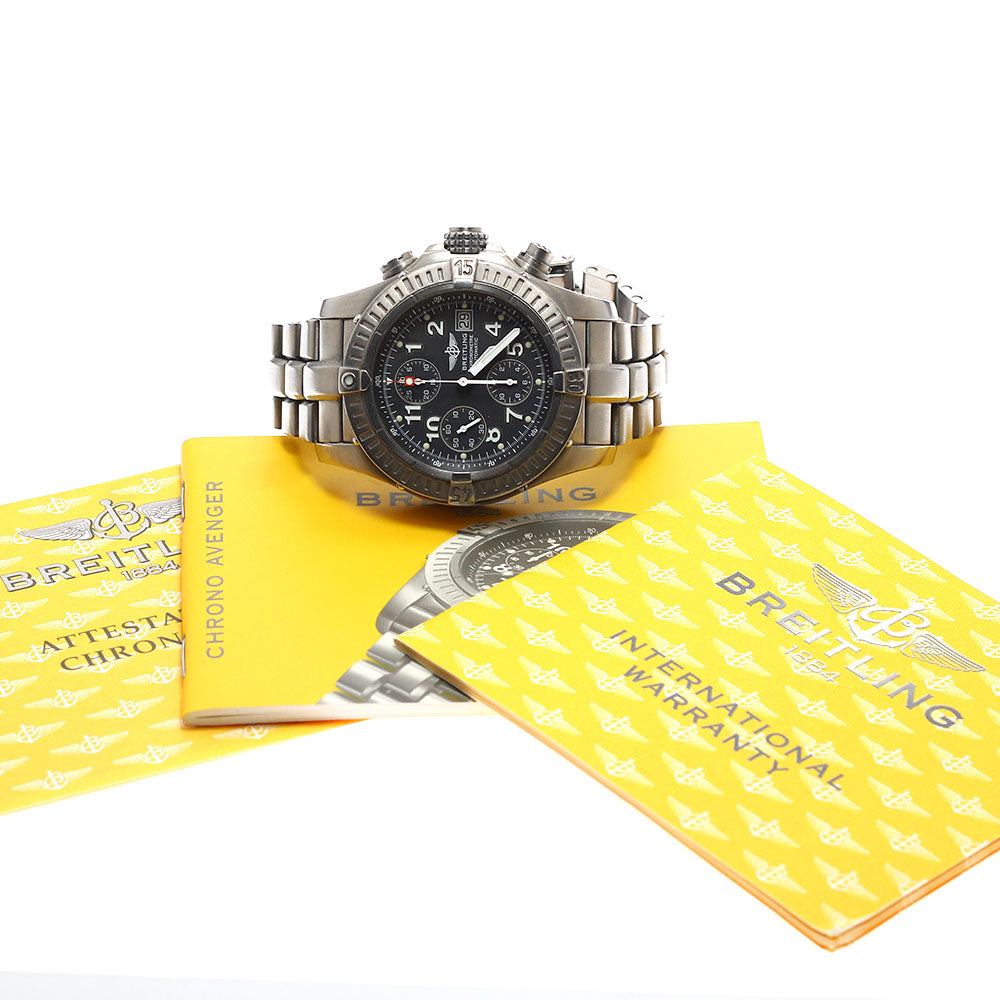 BREITLING Chrono Avenger E13360 Date Chronograph gray Dial Automatic Men's Watch_931530