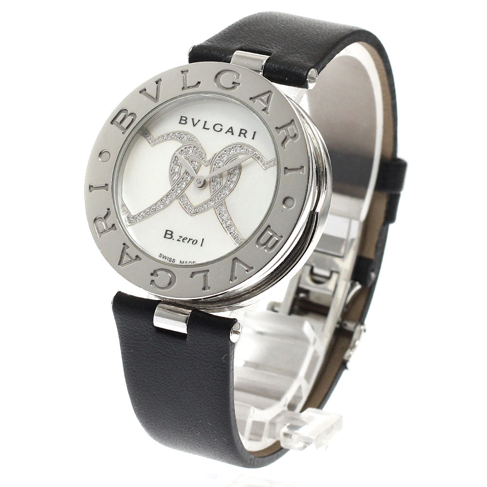 BVLGARI B-zero1 BZ35S Triple Heart Diamond White Shell Dial White shell Dial Quartz Ladies Watch_931572