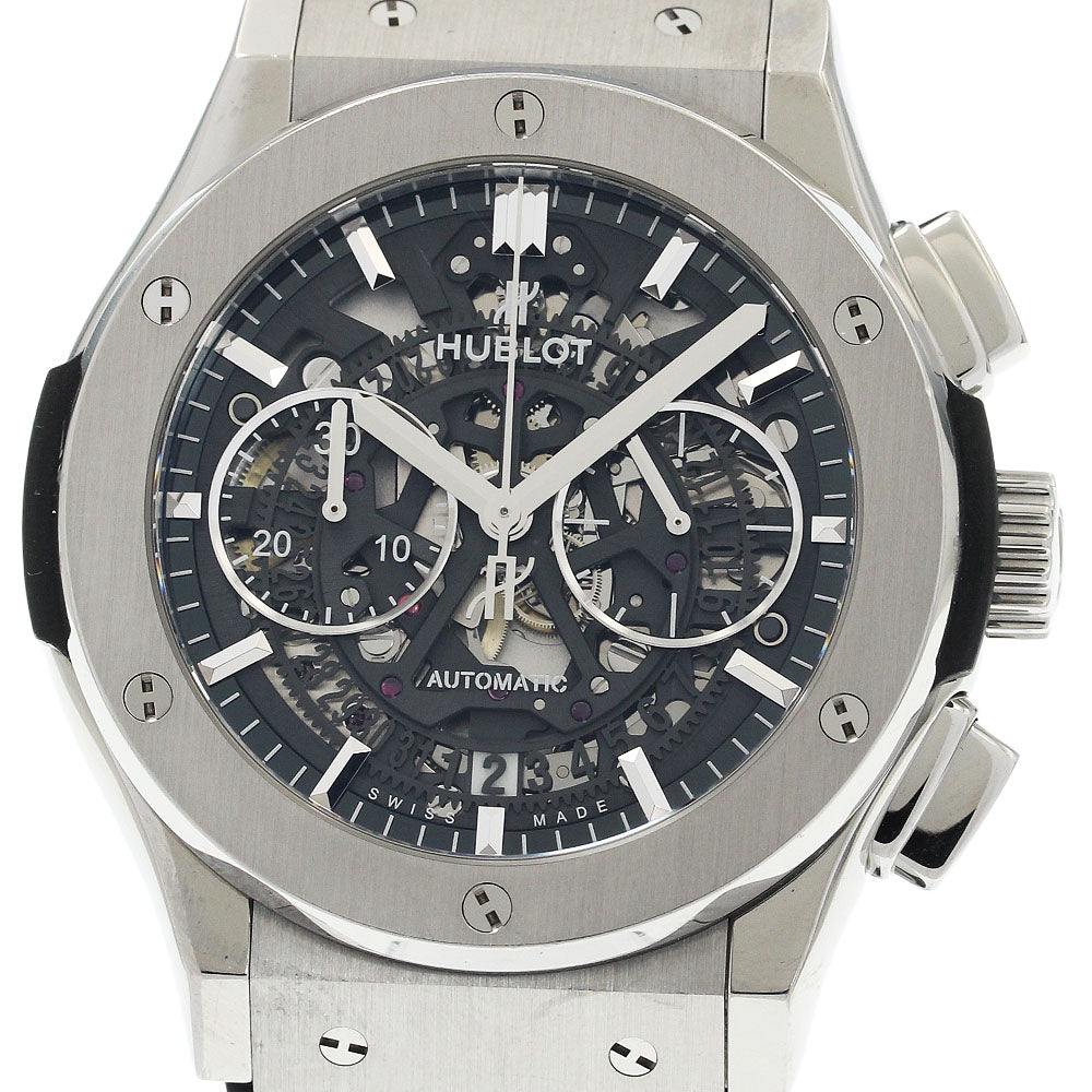 HUBLOT Classic fusion aero 525.NX.0170.LR titanium Automatic Men's Watch_931618
