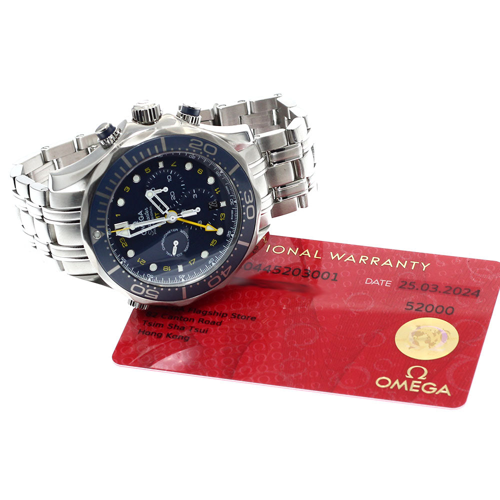 OMEGA Seamaster diver 300m 212.30.44.52.03.001 GMT Automatic Men's Watch_931629