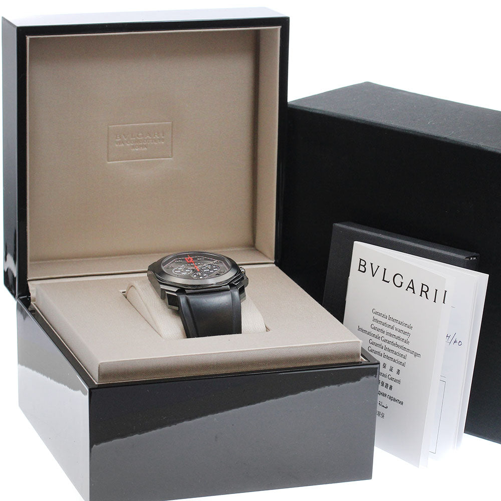BVLGARI Octo Veloccissimo Chrono Ken Okuyama Limited BGO41SCH gray Dial Automatic Men's Watch_931678