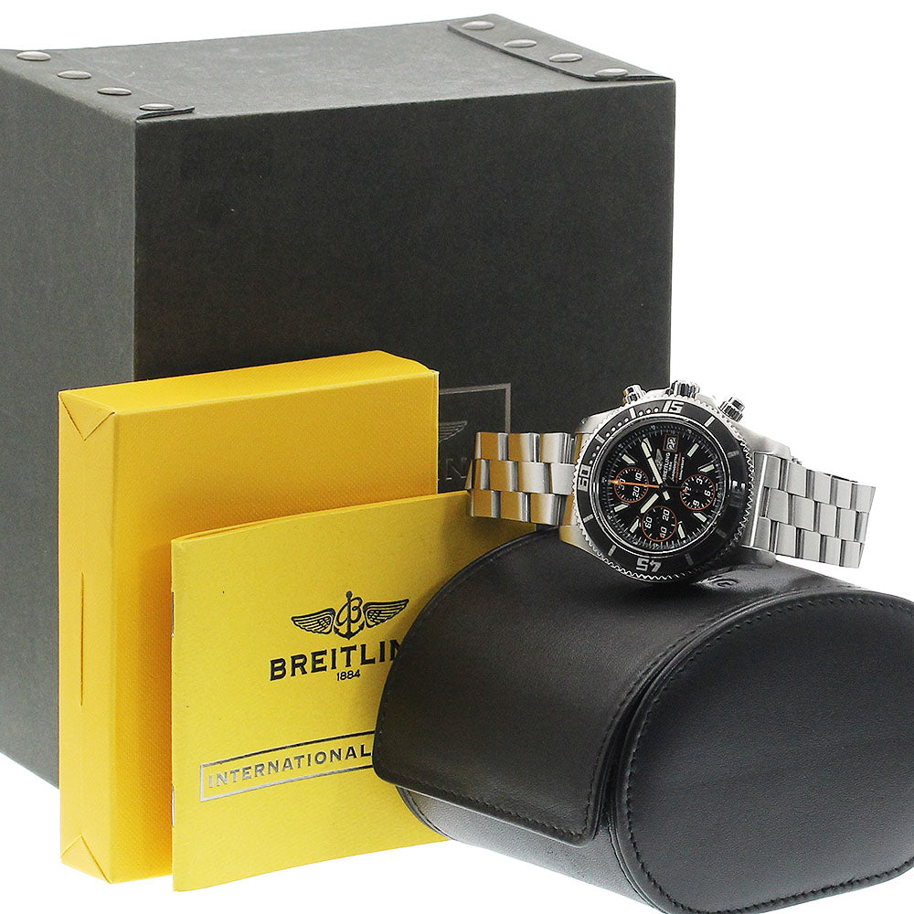 BREITLING Super Ocean A13341 Chronograph black Dial Automatic Men's Watch_931686