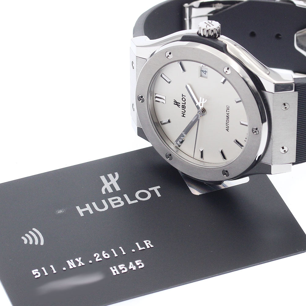 HUBLOT Classic Fusion Titanium Oparin 511.NX.2611.LR Date Automatic Men's_931701